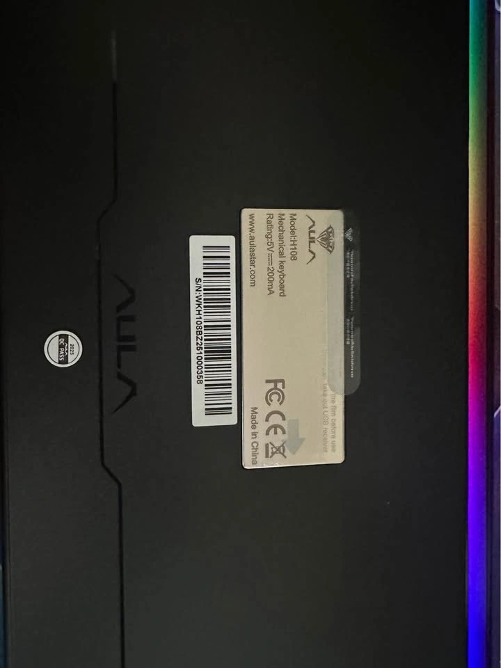 AULA H108 Wireless Silent Mechanical Keyboard - photo 2
