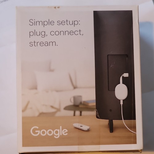 Google Chromecast with Google TV HD Streaming Dongle
