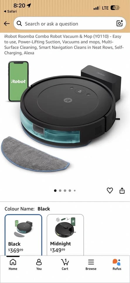 Brand New Never Opened iRobot Roomba (Y011020) - photo 2