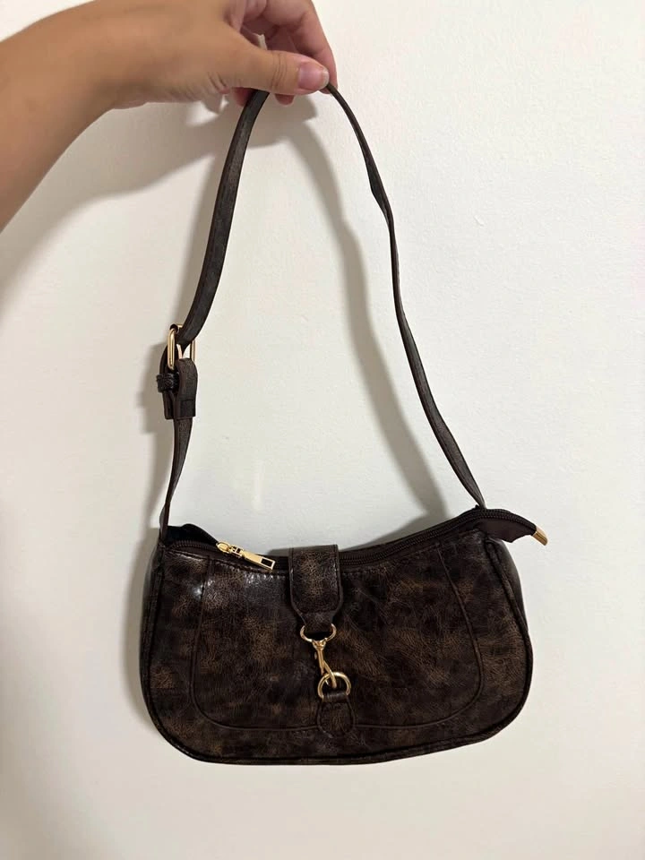 Brown leather Purse