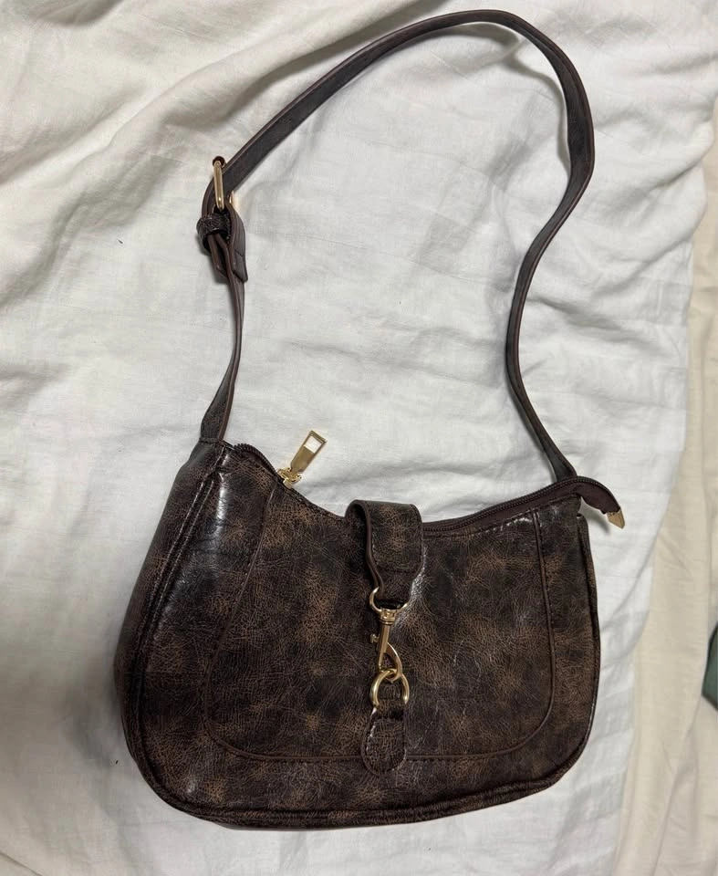 Brown leather Purse - photo 2