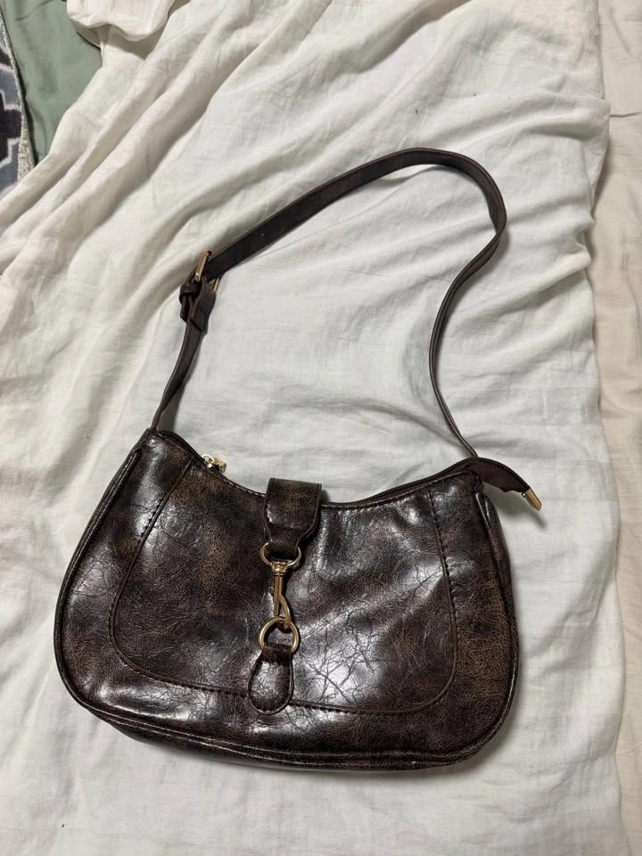 Brown leather Purse - photo 3
