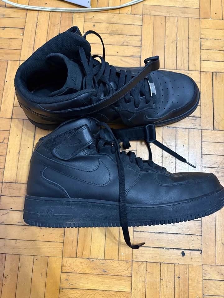 Nike Air Force 1 Mid '07 Black - photo 2