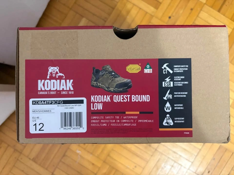 Kodiak Quest Bound Low Safety Shoes Size 12 W - photo 2