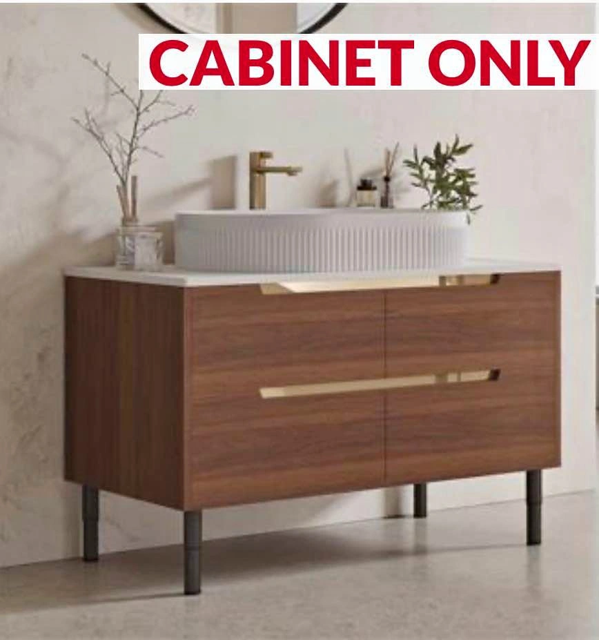New-LATITUDE DUAL-MOUNT 36" BATHROOM VANITY CABINET