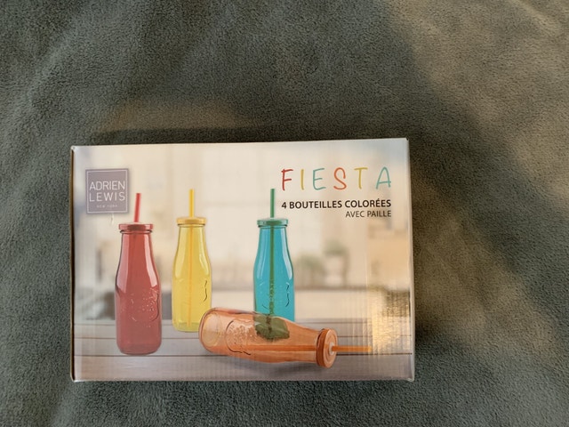 Fiesta 4 Colored Bottles Brand New - photo 3