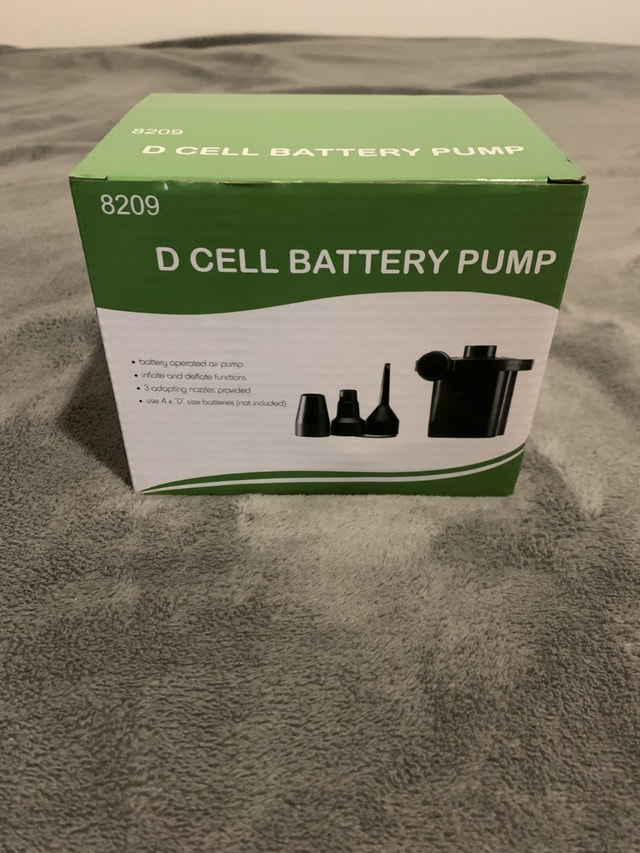 D Cell Battery Pump Brand New
