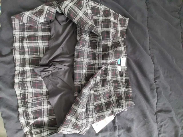 Plaid Aur skirt with built-in shorts - photo 3