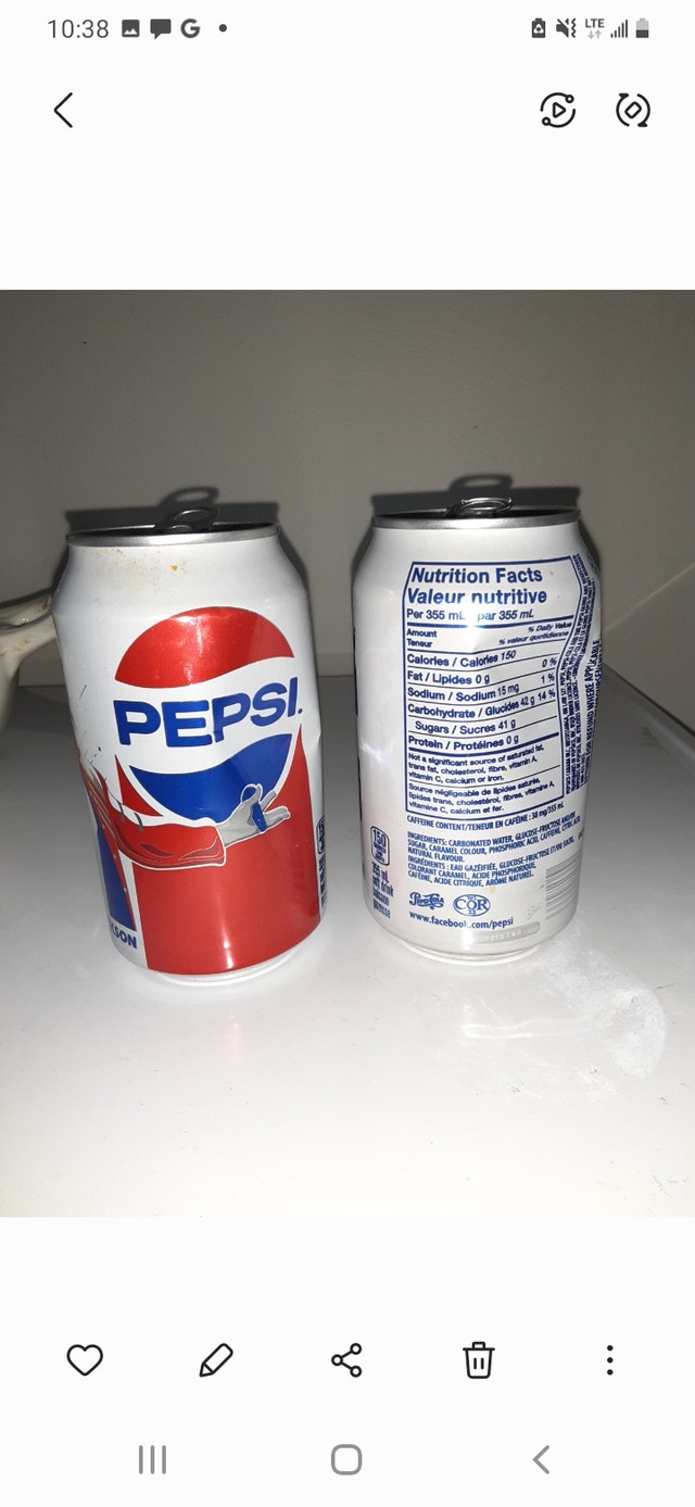 Pepsi Can Vintage Ray Charles Michael Jackson collectible - photo 2