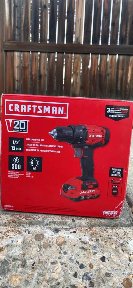 Brand New Craftsman V20 Framing Nailer & Drill/Driver Kit - photo 3