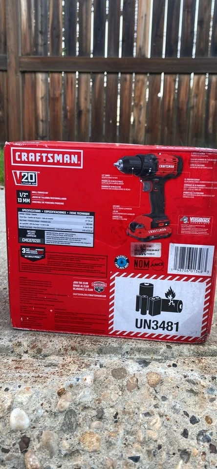 Brand New Craftsman V20 Framing Nailer & Drill/Driver Kit - photo 4