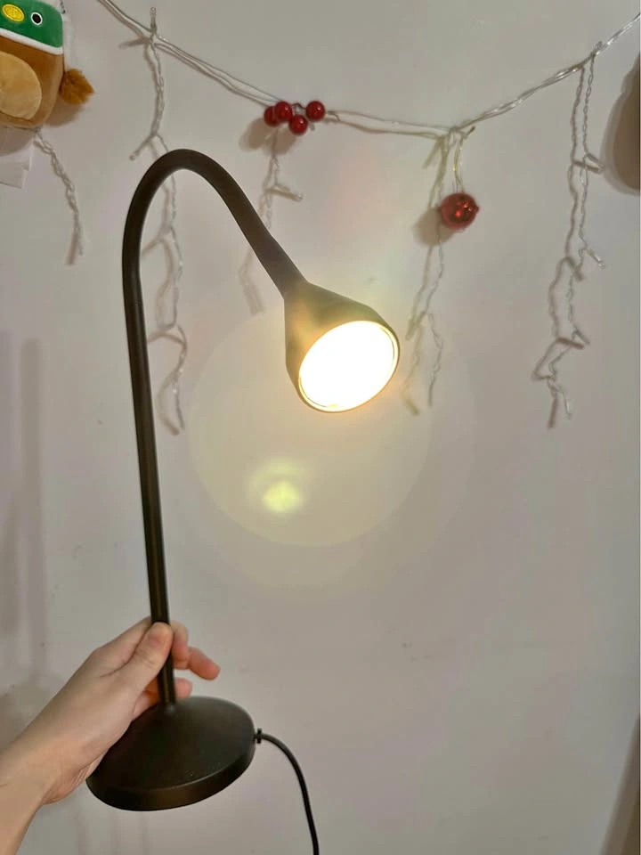 Ikea LED work lamp, black