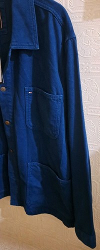 Tommy Hilfiger Men's XL Dark Teal Denim/Cotton Jacket NWT - photo 5