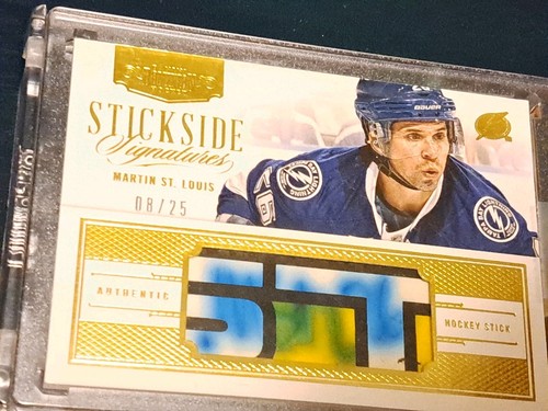 2013-14 Panini Stickside Martin St. Louis Autograph - photo 5