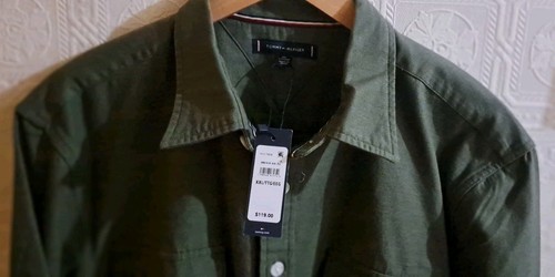 Tommy Hilfiger, M's XXL, 100% Thick Cotton, Military Green, Canv - photo 3
