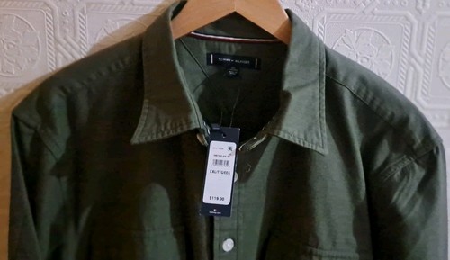 Tommy Hilfiger, M's XXL, 100% Thick Cotton, Military Green, Canv - photo 4