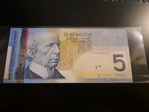 2006 Bank of Canada $5 Four Digit Radar Note AOP 1397931 - photo 4