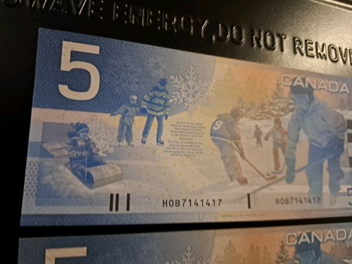 2003-04 Bank Of Canada $5, 3 & 4 Digit Radar Notes - photo 5
