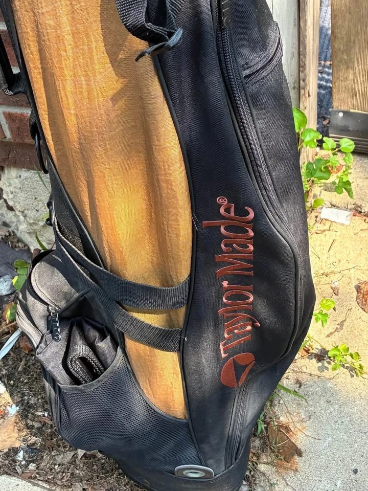 Vintage Taylor Made golf bag with left handed golf clubs - photo 2