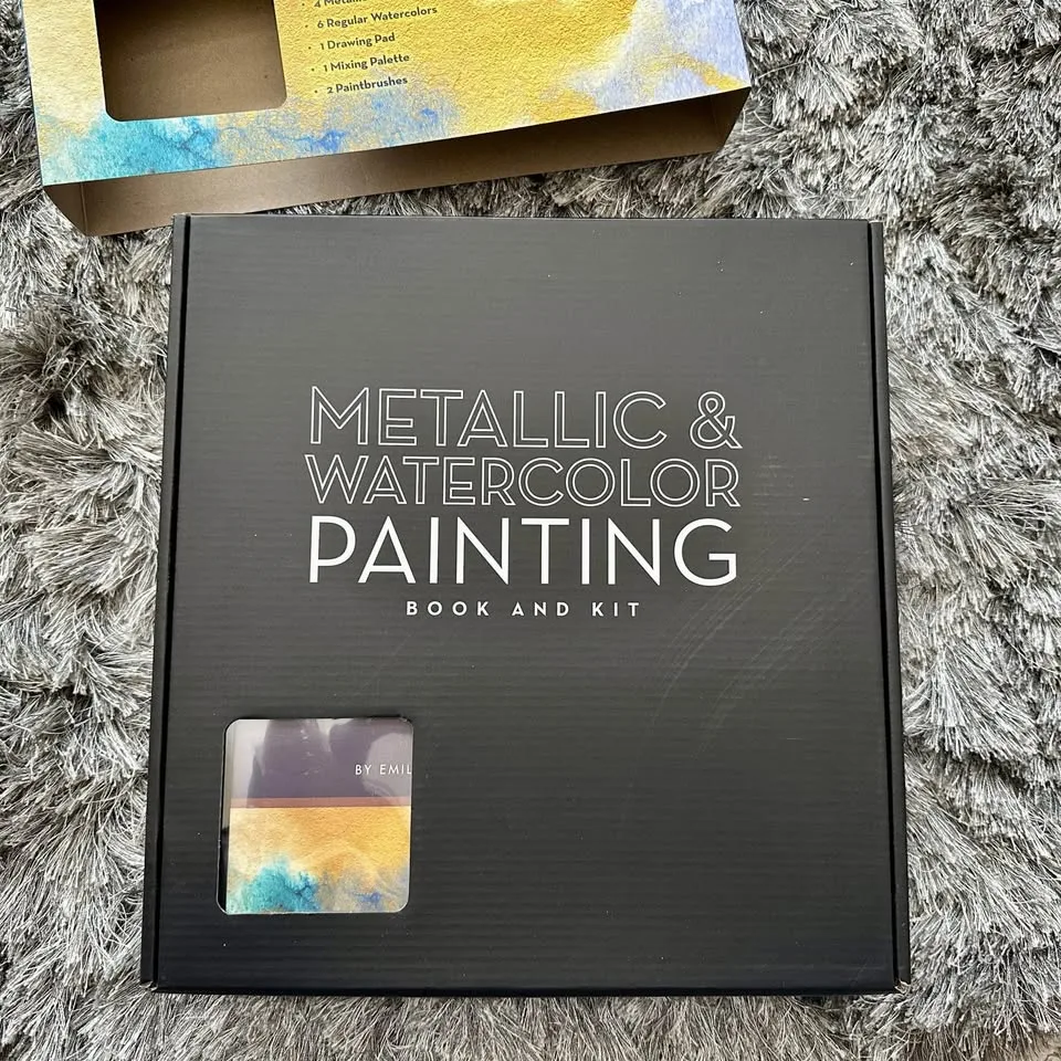 Metallic & Watercolor Painting Book and Kit image indicator(3)