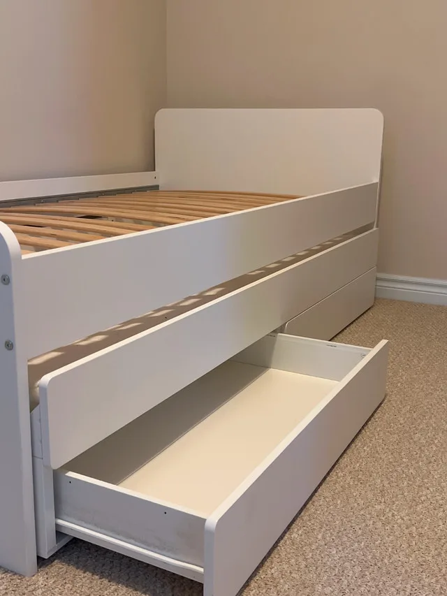 IKEA SINGLE BED - USED FOR A MONTH ONLY thumbnail