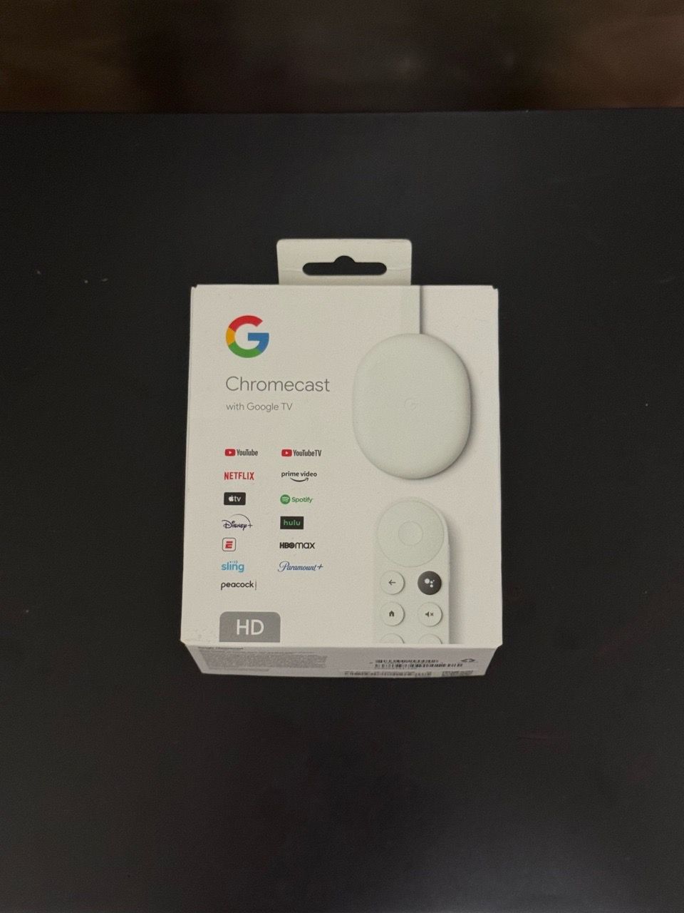 Chromecast with Google TV (HD) Streaming Stick