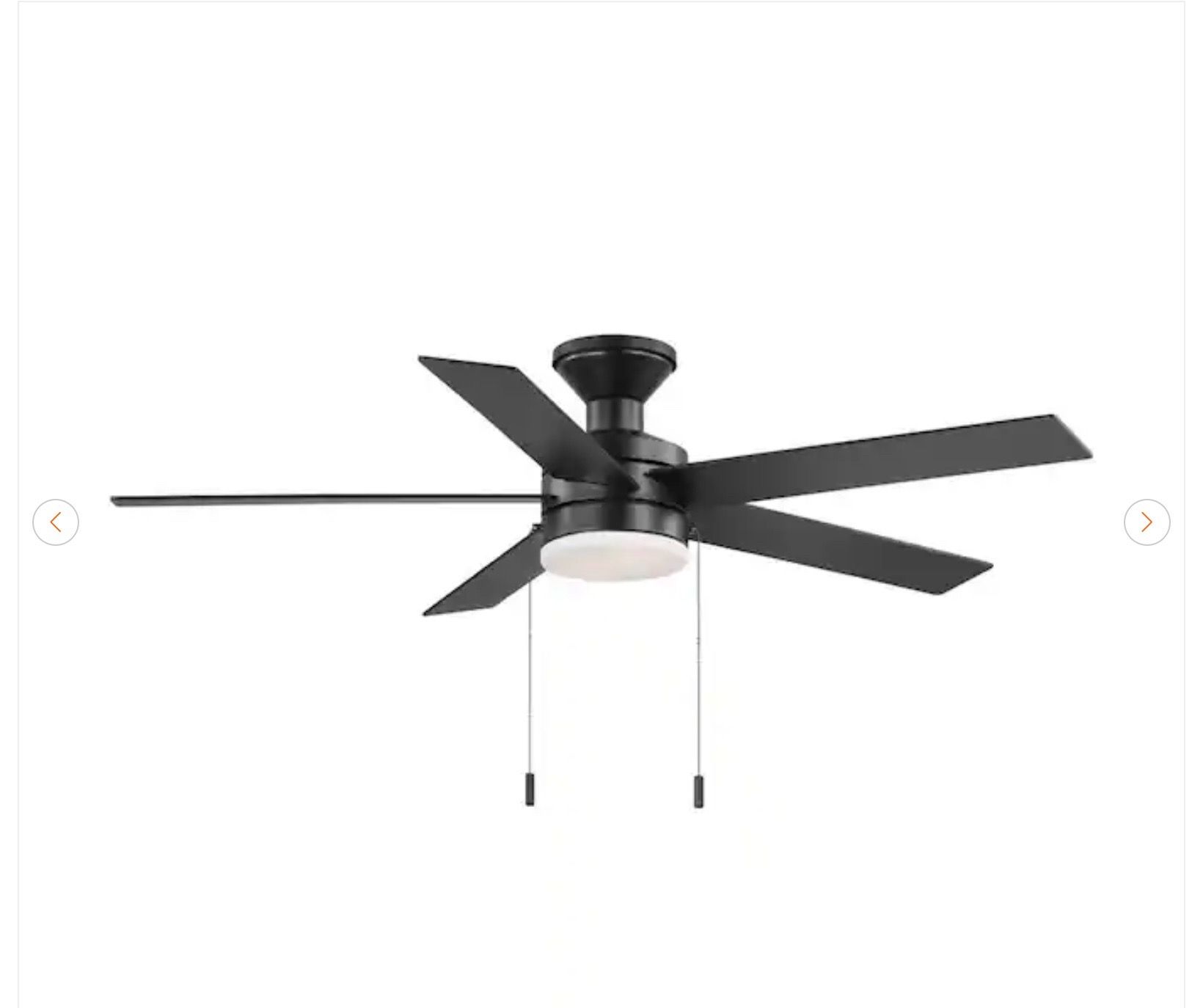 Hampton Bay Caltris 52 in. LED Indoor/Outdoor Ceiling Fan - photo 2