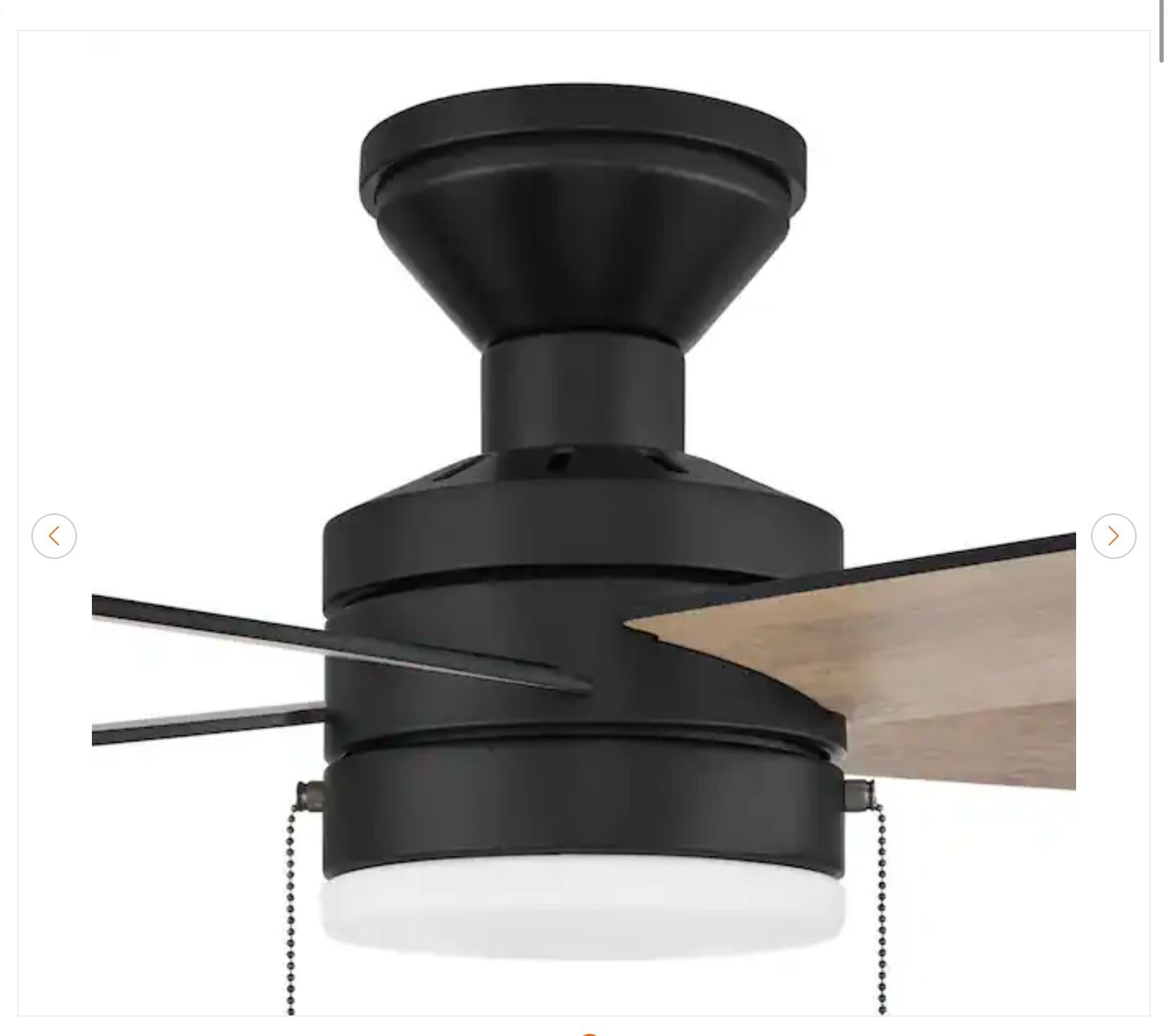 Hampton Bay Caltris 52 in. LED Indoor/Outdoor Ceiling Fan - photo 3