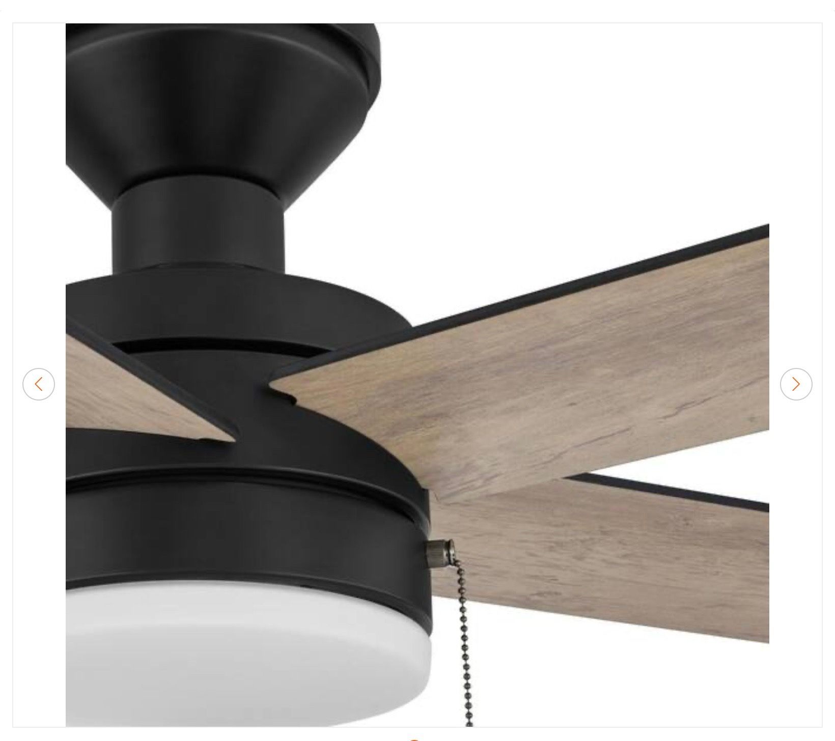 Hampton Bay Caltris 52 in. LED Indoor/Outdoor Ceiling Fan - photo 4