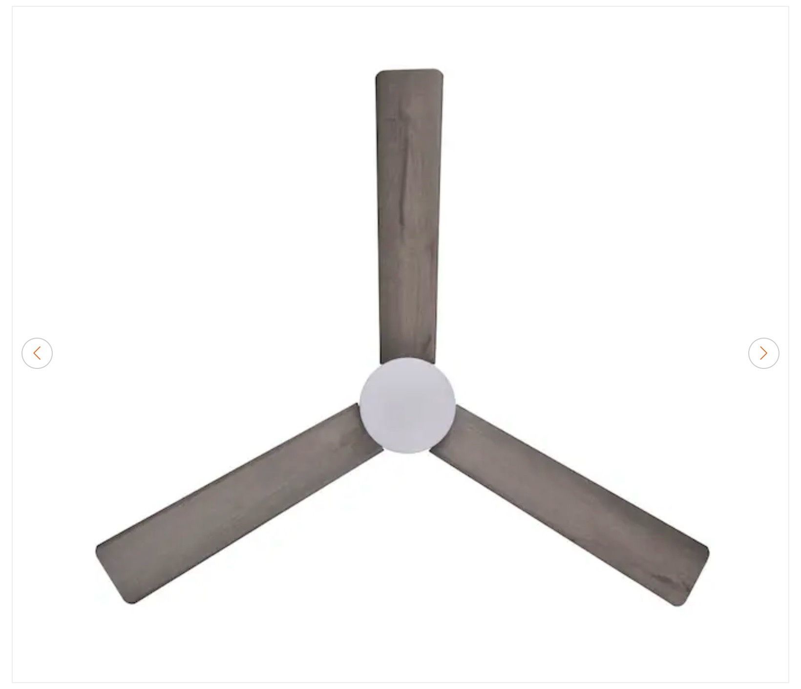 Hampton Bay Madison II 52 in. Matte Black Ceiling Fan - New - photo 3