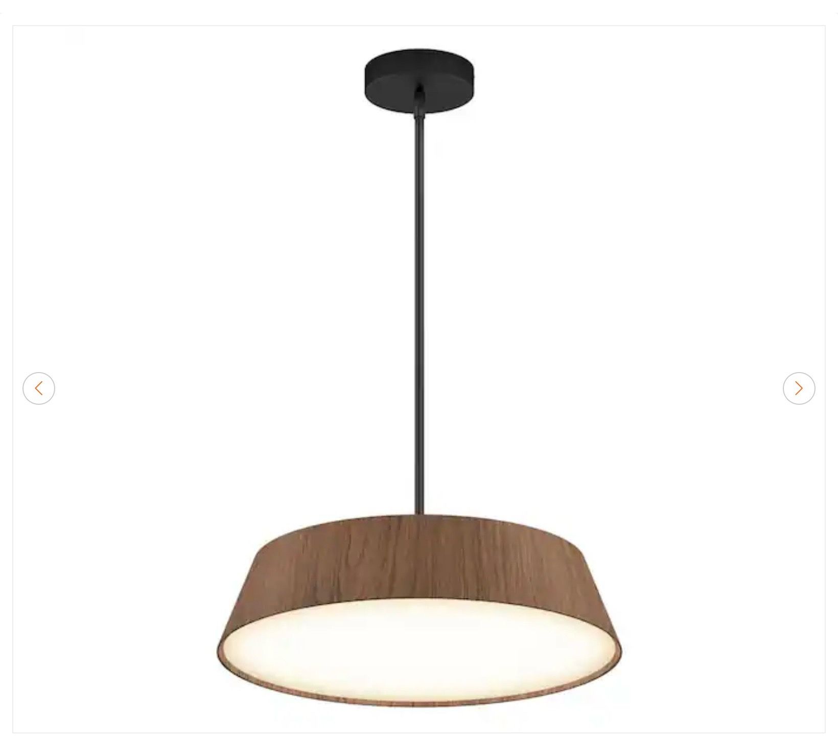 Artika Dunham 32W Modern LED Hanging Pendant Light - photo 2