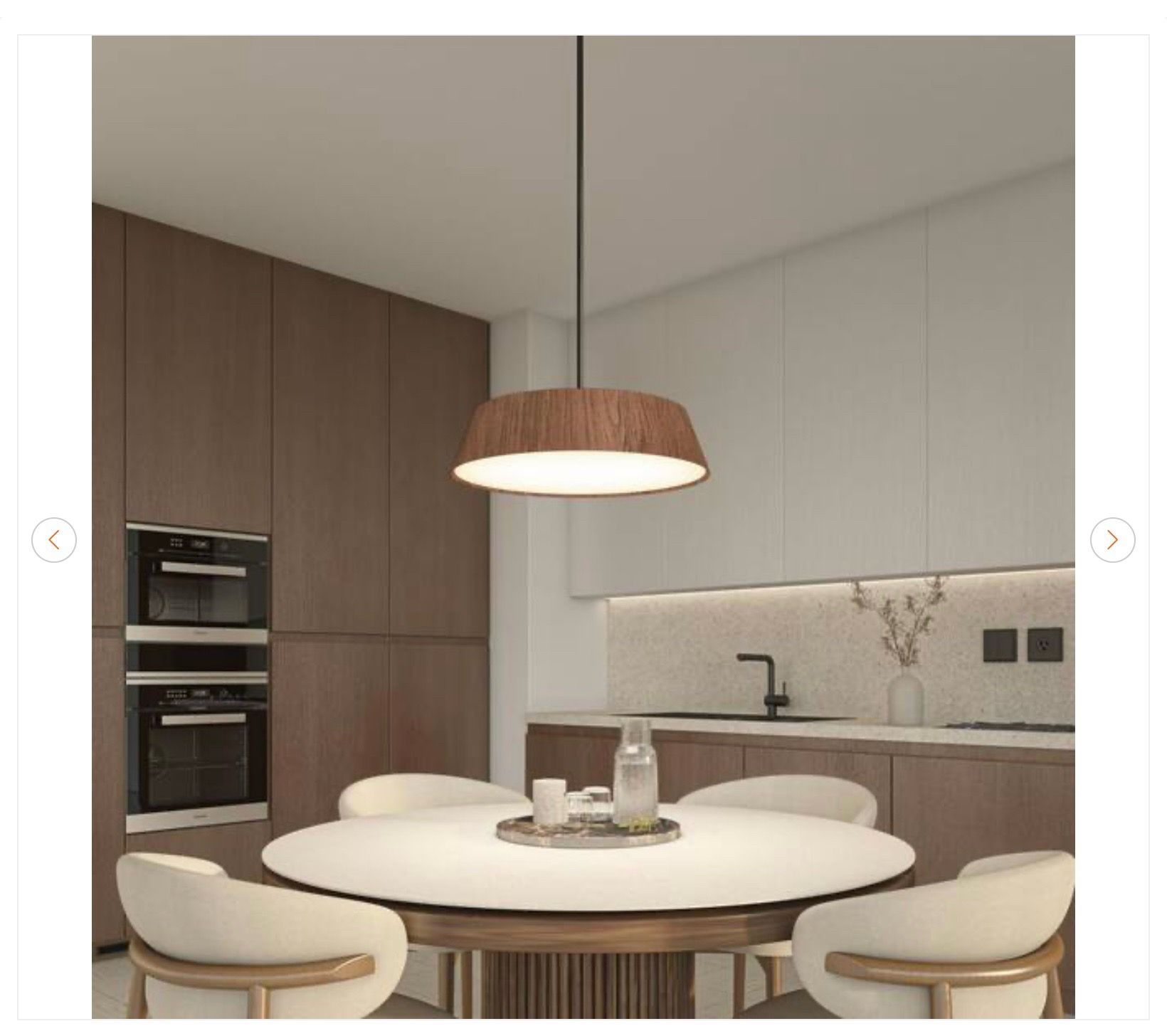 Artika Dunham 32W Modern LED Hanging Pendant Light - photo 3
