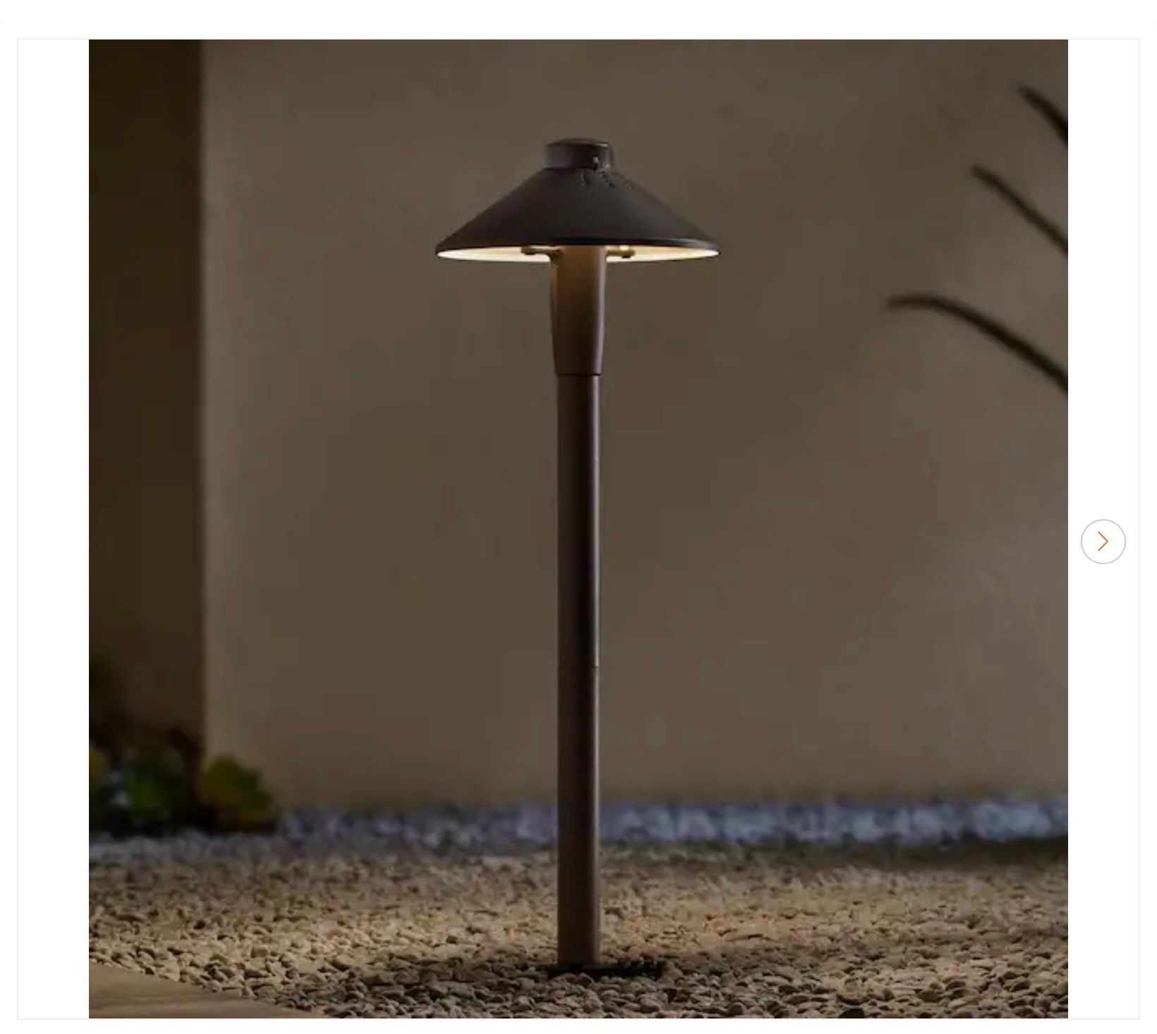 Clyde Park 210 Lumen Bronze LED Landscape Path Light