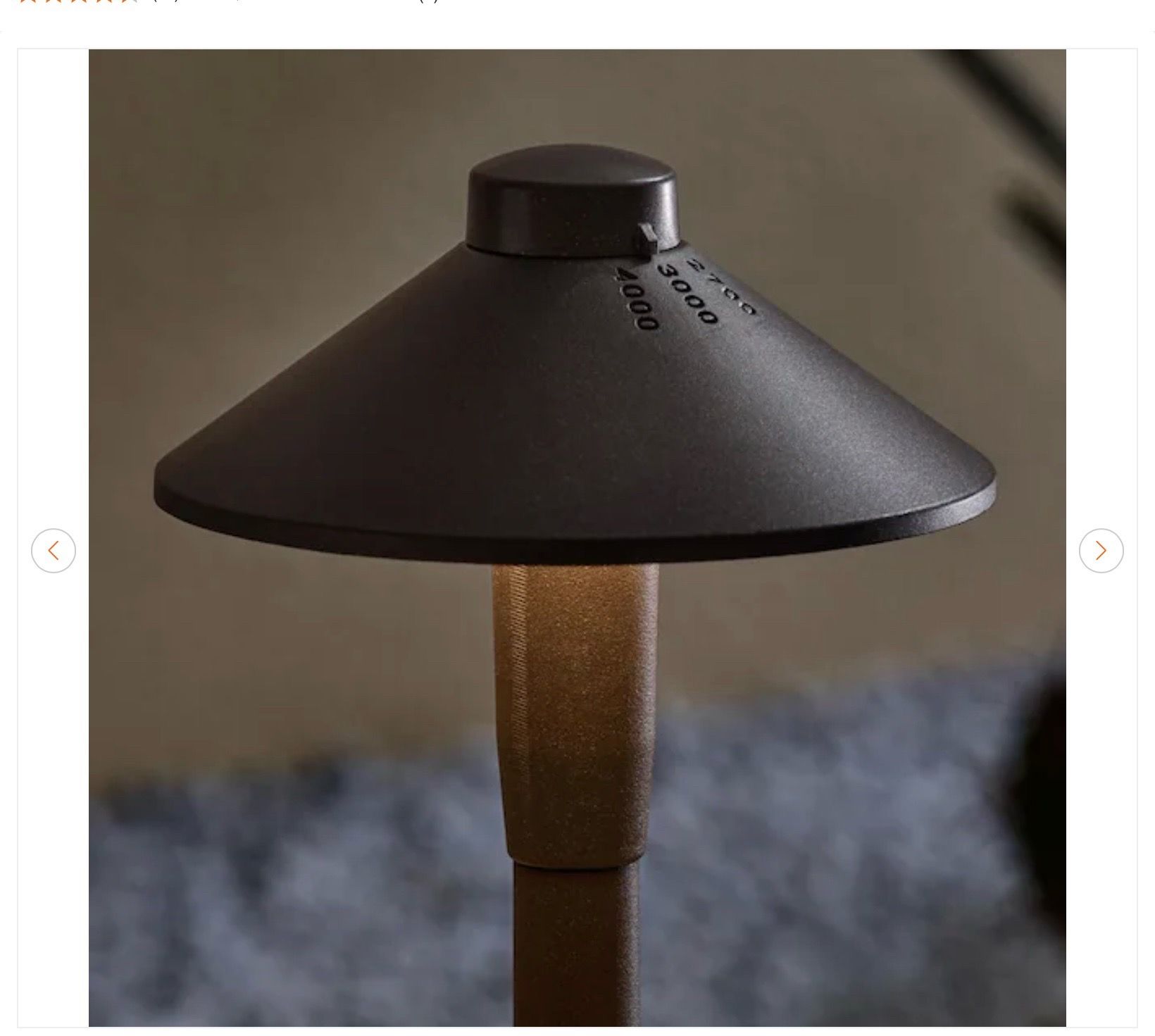 Clyde Park 210 Lumen Bronze LED Landscape Path Light - photo 3