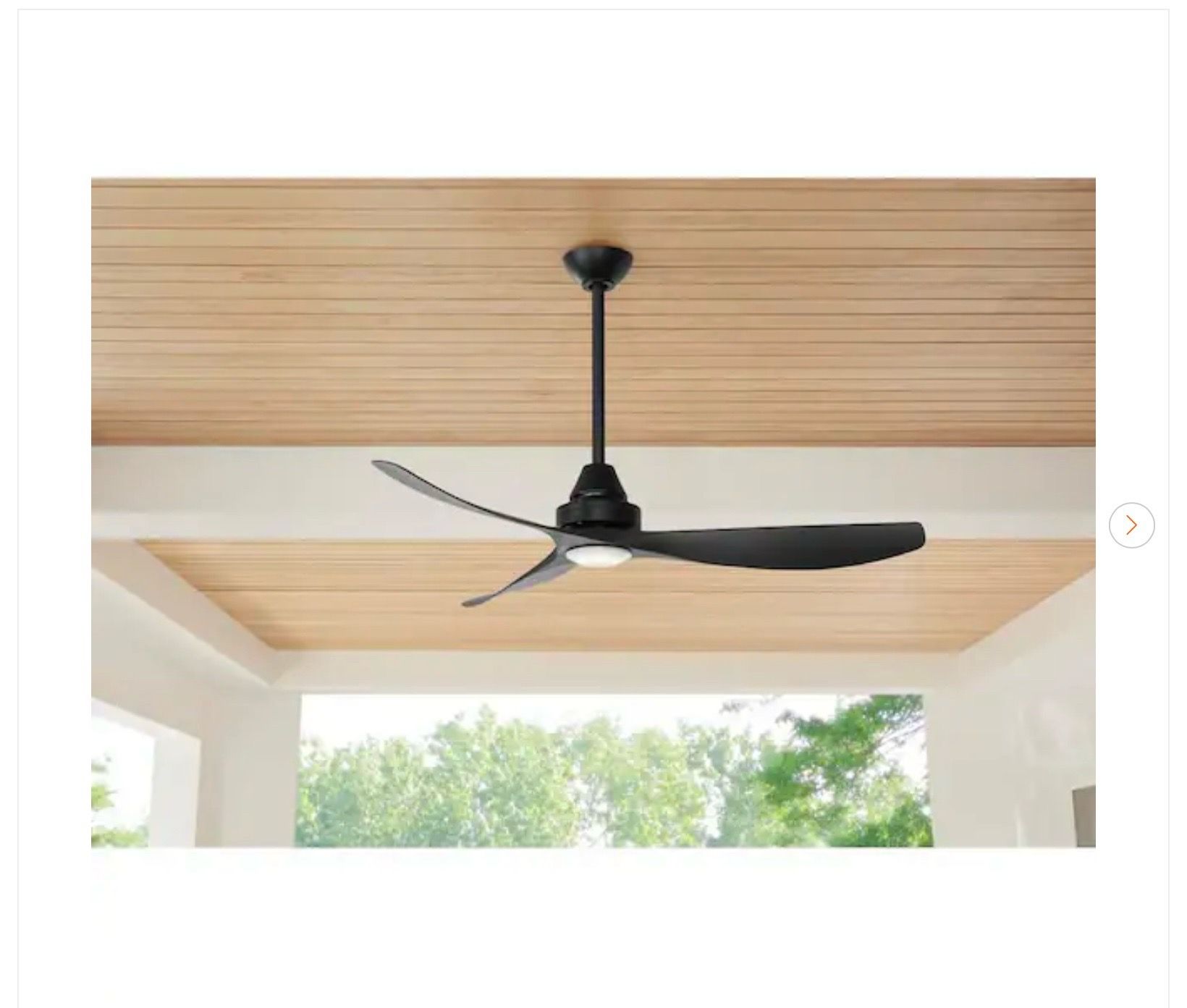 Home Decorators Collection 52 in. LED Indoor/Outdoor Fan