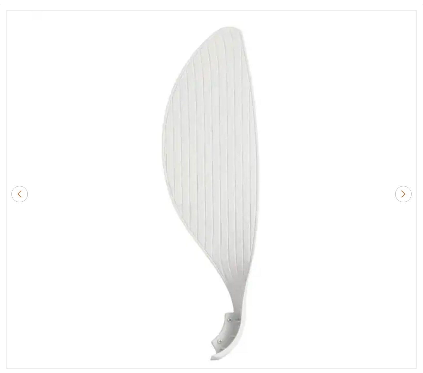 Hampton Bay Fernbrooke 52 in. Matte White Ceiling Fan - New - photo 4