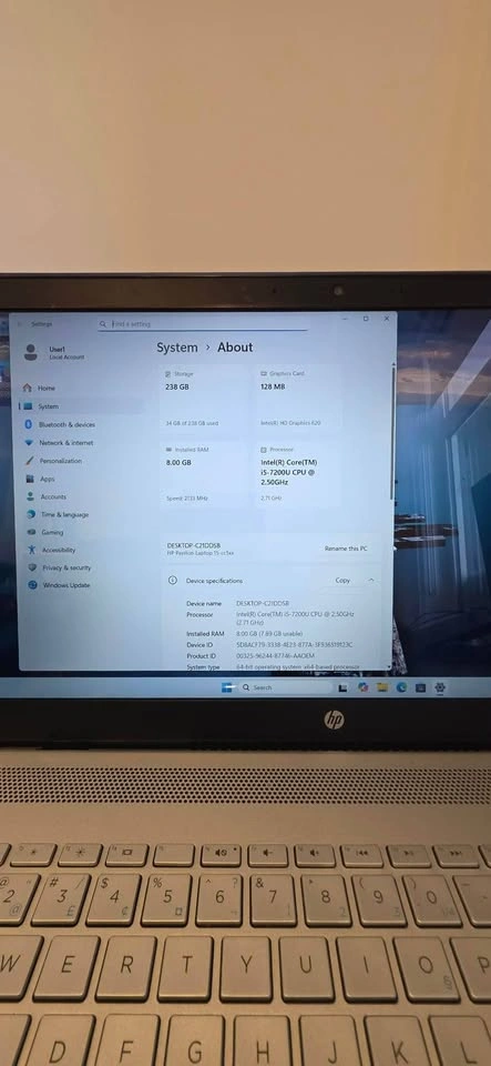 HP Pavilion 15 Touchscreen Laptop | i5 | 8GB RAM | Windows 11 - photo 5