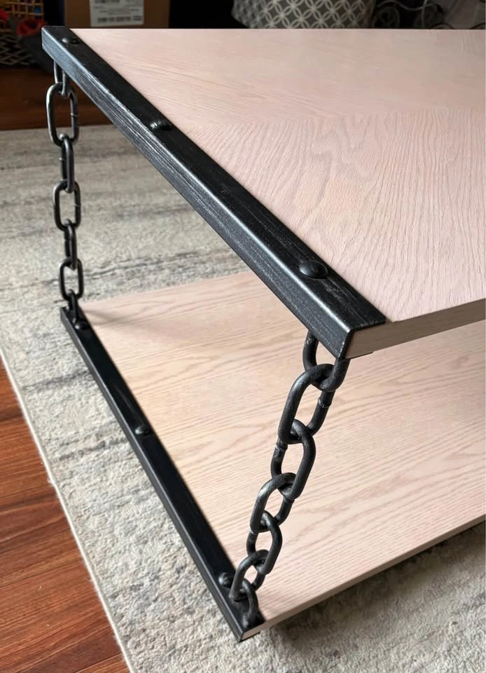 Chain link coffee table - photo 2