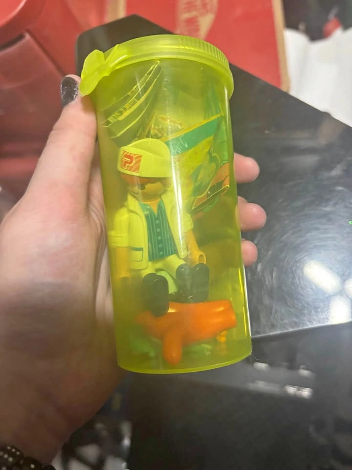 Playmobil Special Delivery Man Figure in Tube