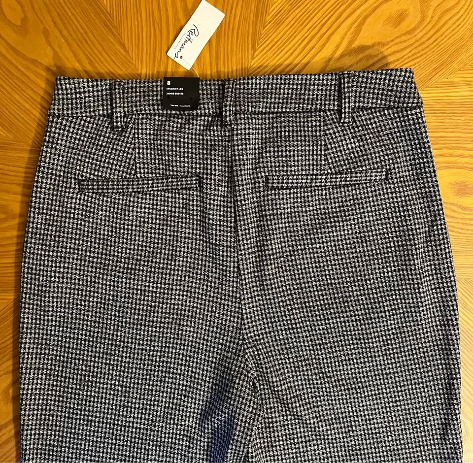 Reitmans STRAIGHT-LEG JAMBE DROITE Women’s Pants Size 8 / New - photo 4