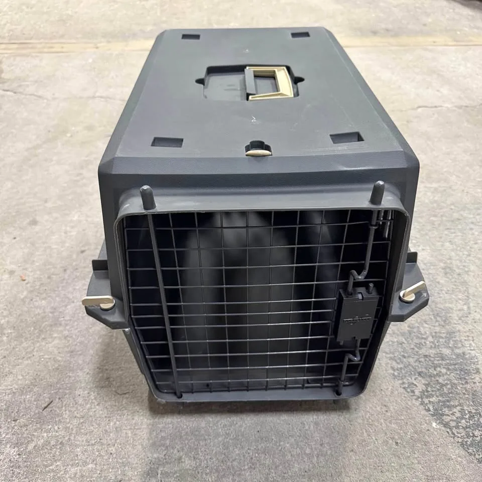 Pet Carrier Crate with Wheels – 23” x 15” x 13” thumbnail