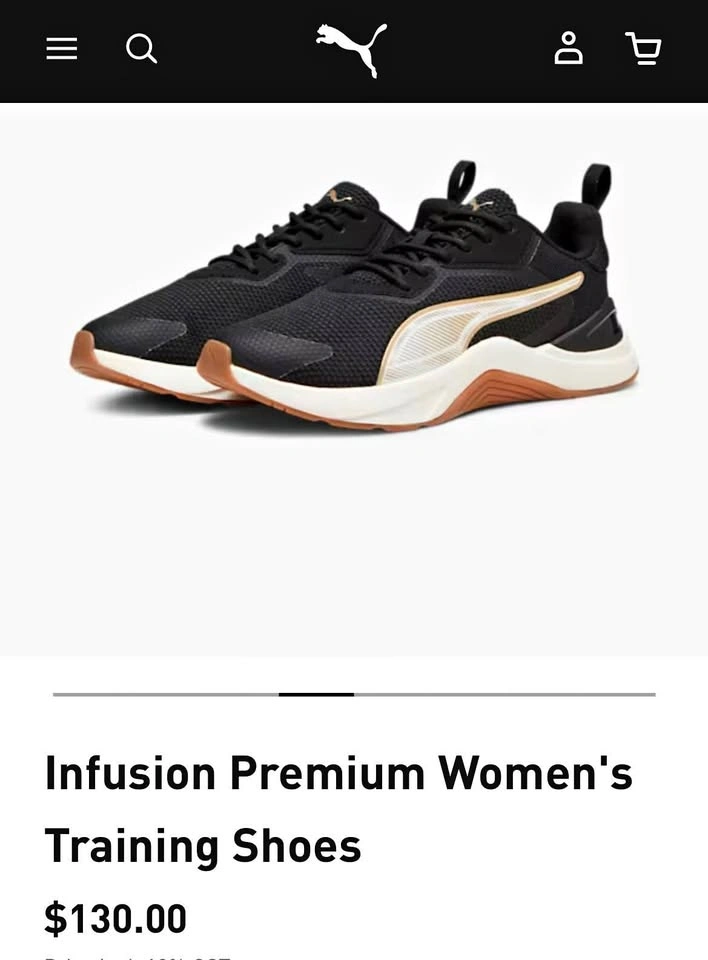 Brand New PUMA Infusion Premium Women's Training Shoes