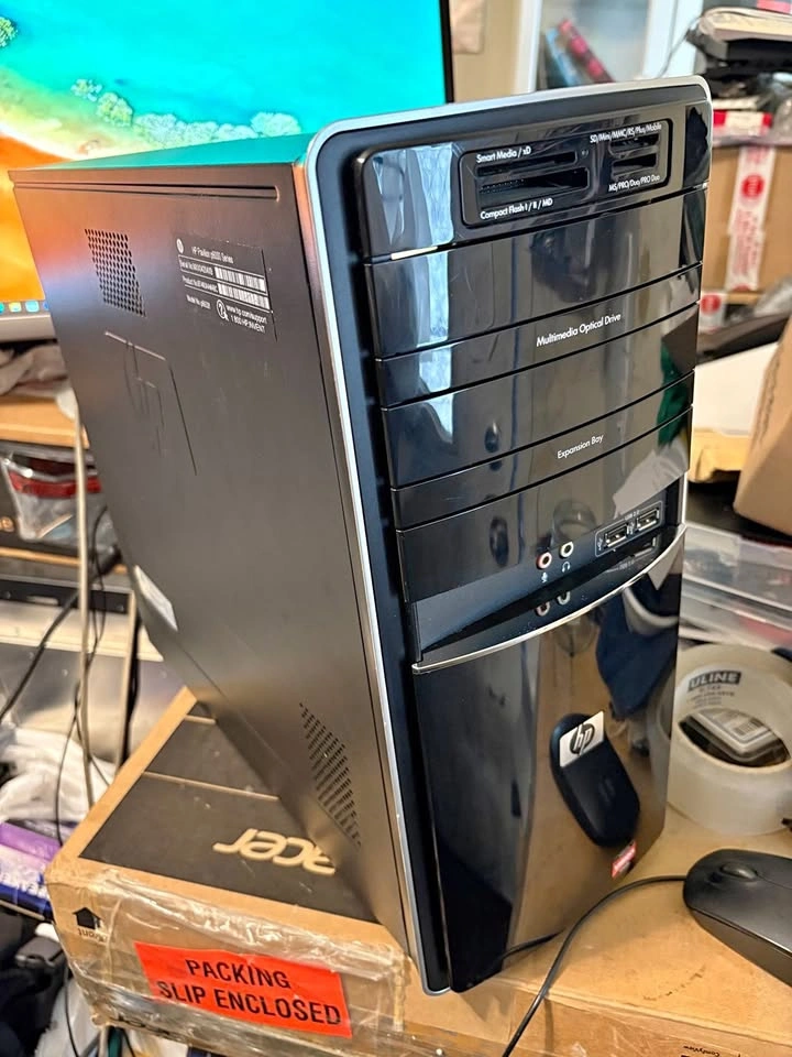 HP Pavilion Athlon II X4 Desktop PC for School and Work