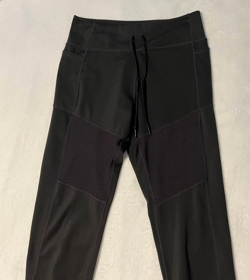 Women Black Activewear Legging/WALKPOP Jogger, Cuffed Bottoms si - photo 2