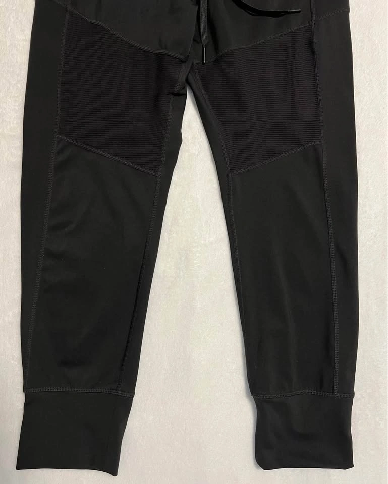Women Black Activewear Legging/WALKPOP Jogger, Cuffed Bottoms si - photo 3
