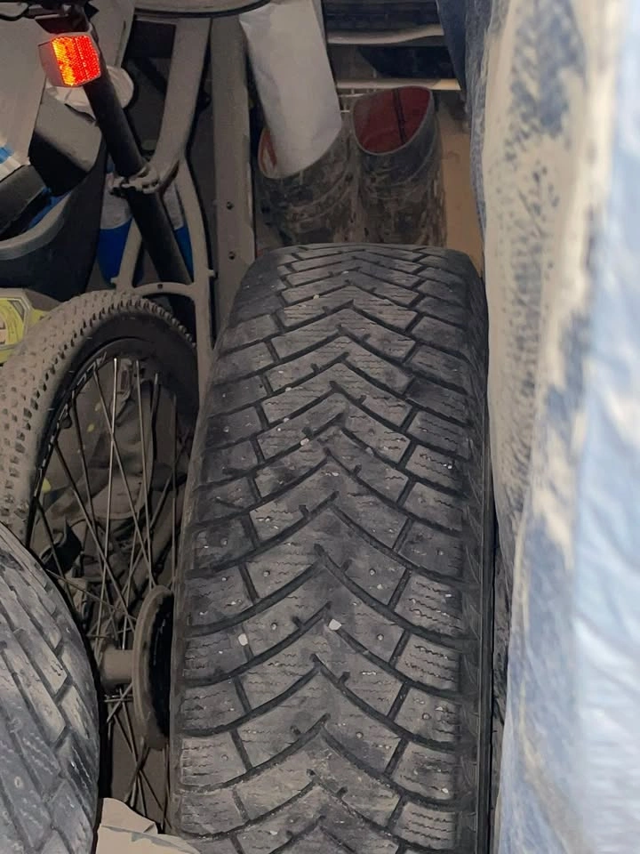 225/65R17 STUDDED Ironman Winter Tires on Steel Rims (Set of 4) - photo 3
