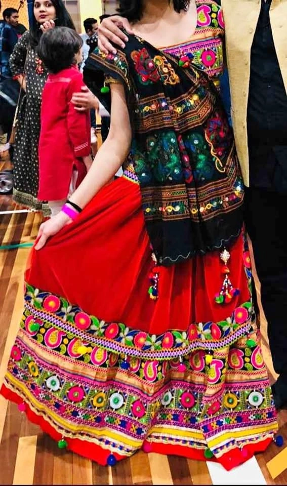 Traditional Embroidered Chaniya Choli Set