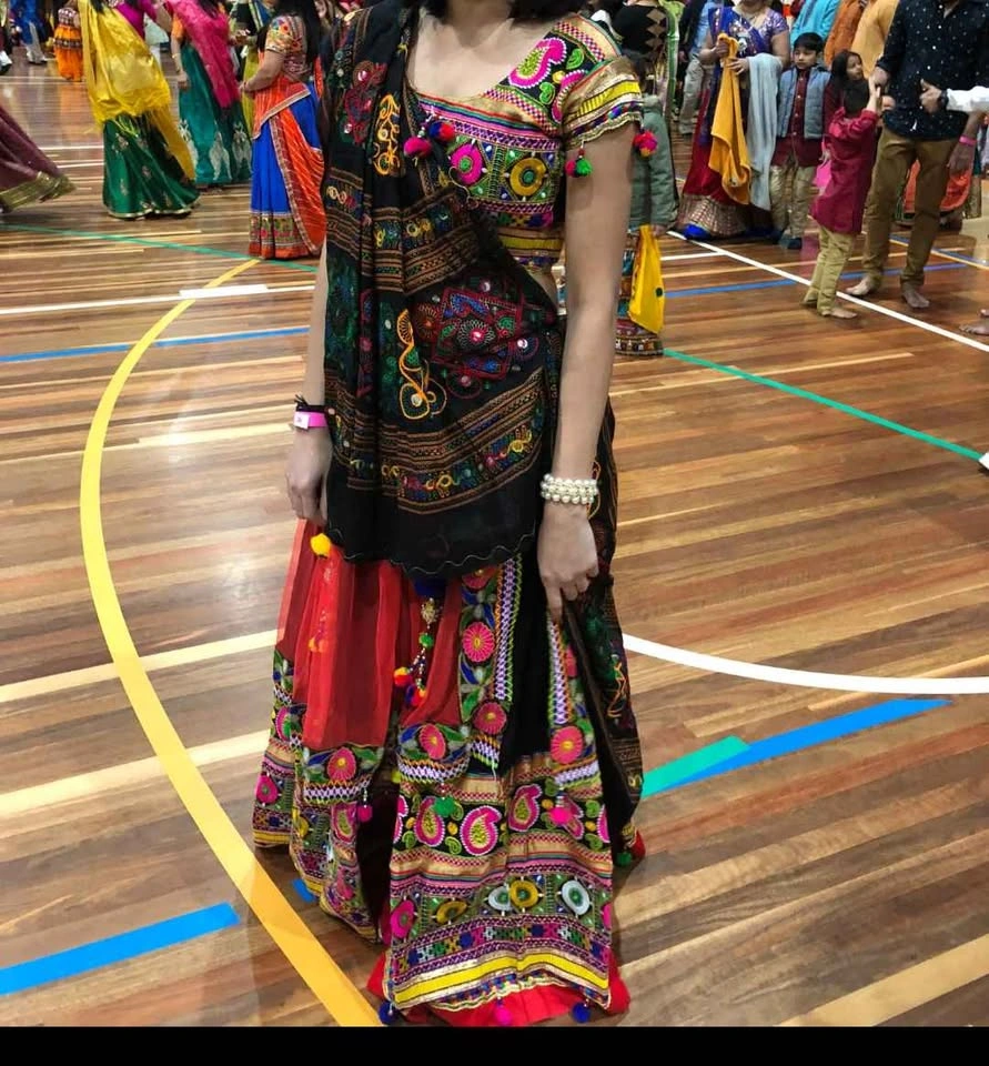 Traditional Embroidered Chaniya Choli Set - photo 2