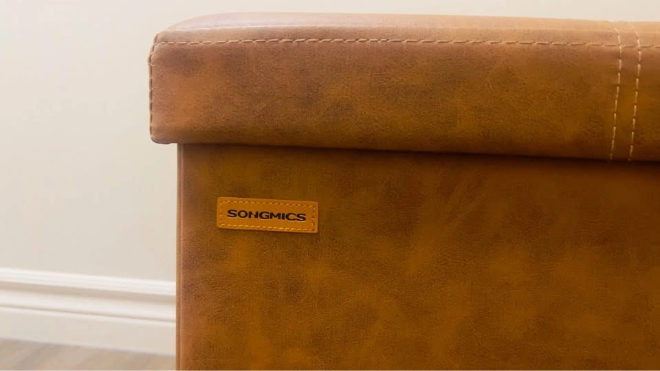 SONGMICS 43 Inches Folding Storage Ottoman - photo 3