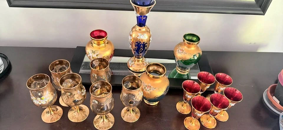 Venetian Murano glass produced in the mid-to-late 20th century